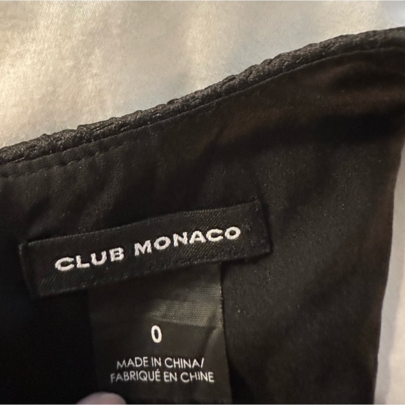 Club Monaco Cut-out Black Dress - Picture 5 of 6